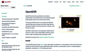 Openexr.org thumbnail