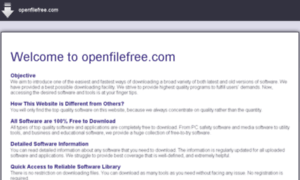 Openfilefree.com thumbnail