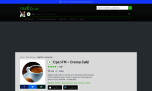 Openfmcremacafe.radio.net thumbnail