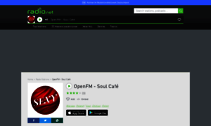 Openfmsoulcafe.radio.net thumbnail