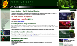 Opengardens.co.uk thumbnail