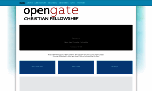 Opengatefellowship.com thumbnail