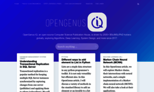 Opengenus.org thumbnail