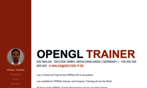 Opengl-trainer.com thumbnail
