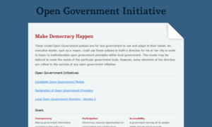 Opengovernmentinitiative.org thumbnail
