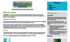Openguides.org thumbnail