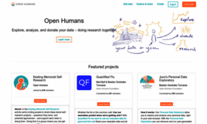 Openhumans.com thumbnail