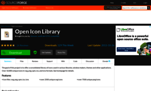 Openiconlibrary.sourceforge.net thumbnail