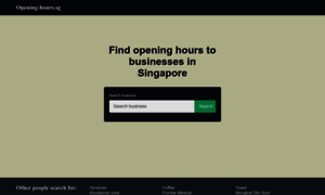 Opening-hours.sg thumbnail