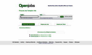 Openjobs.fr thumbnail
