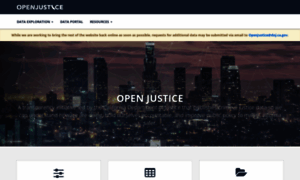 Openjustice.doj.ca.gov thumbnail