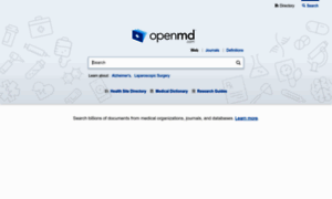 Openmd.com thumbnail