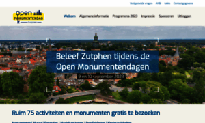 Openmonumentendagzutphen.nl thumbnail