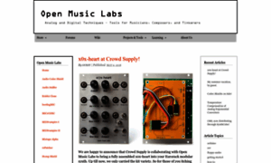 Openmusiclabs.com thumbnail