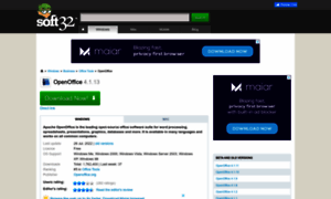 Openoffice.soft32.com thumbnail