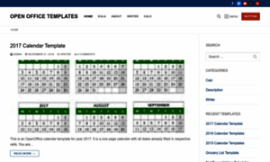 Openofficetemplates.net thumbnail