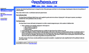 Openpatents.org thumbnail