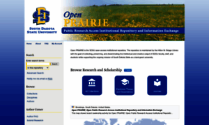 Openprairie.sdstate.edu thumbnail