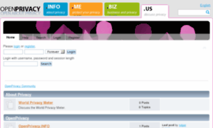 Openprivacy.us thumbnail