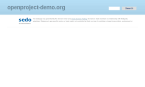 Openproject-demo.org thumbnail