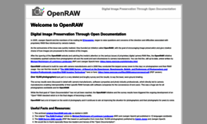 Openraw.org thumbnail