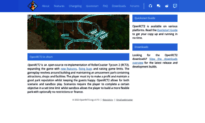 Openrct2.com thumbnail