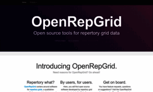 Openrepgrid.org thumbnail