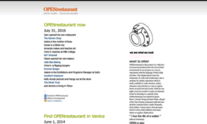 Openrestaurant.org thumbnail