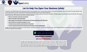 Opensafely.la.gov thumbnail