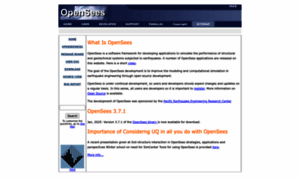 Opensees.berkeley.edu thumbnail
