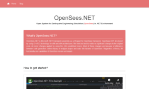 Opensees.net thumbnail