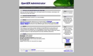 Openseradmin.sourceforge.net thumbnail