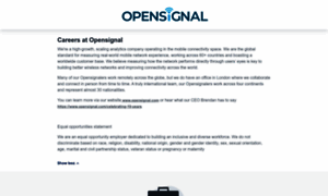 Opensignal-limited.workable.com thumbnail