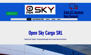 Opensky-cargo.com thumbnail