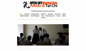 Openskymartialarts.com thumbnail