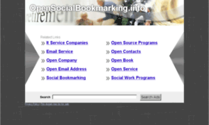 Opensocialbookmarking.info thumbnail