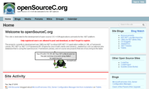 Opensourcec.org thumbnail