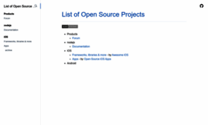 Opensourcelist.github.io thumbnail