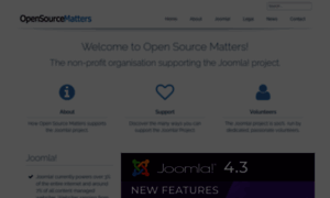 Opensourcematters.org thumbnail