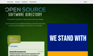 Opensourcesoftwaredirectory.com thumbnail