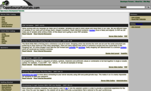 Opensourcetutorials.com thumbnail