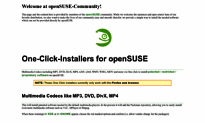 Opensuse-community.org thumbnail