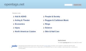 Opentags.net thumbnail