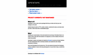 Opentape.fm thumbnail