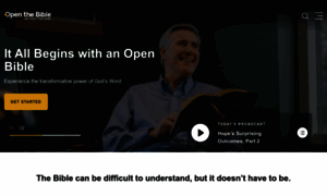 Openthebible.org thumbnail