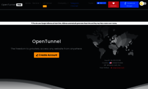 Opentunnel.net thumbnail