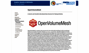 Openvolumemesh.org thumbnail