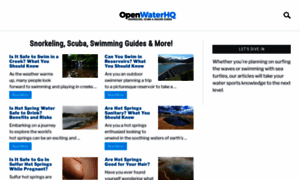 Openwaterhq.com thumbnail