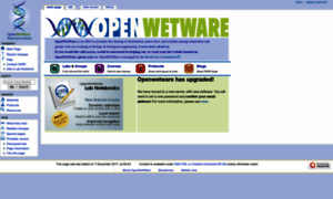 Openwetware.org thumbnail