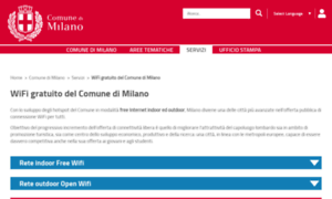 Openwifimilano.it thumbnail